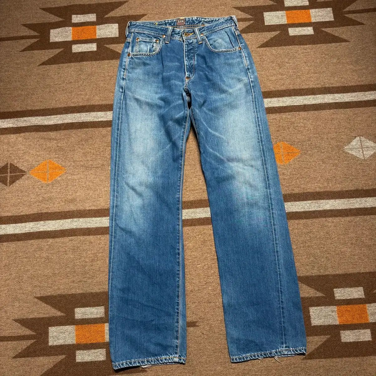 Lee リー ジャパン 1101 セルビッジ 30s復刻 シンチバック デニム パンツ 29 30