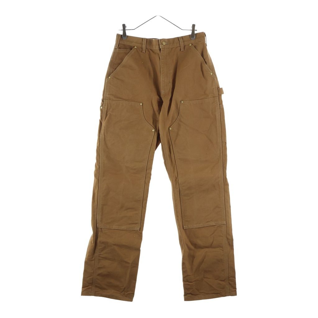 CARHARTT (カーハート) ダブルニー ダック ペインターパンツ ブラウン B01-BRN