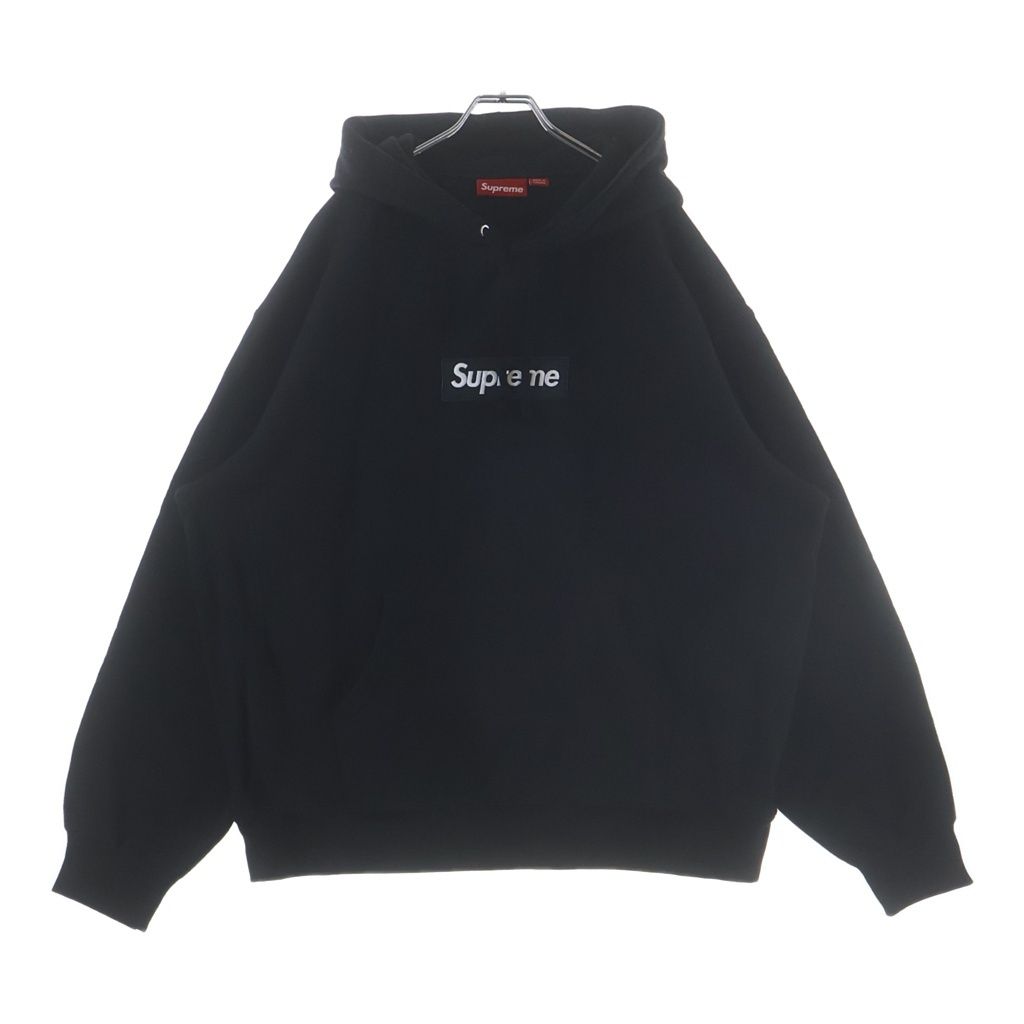 SUPREME (シュプリーム) 24AW Box Logo Hooded Sweatshirt ボックスロゴ フーデッドスウェットシャツ パーカー ブラック