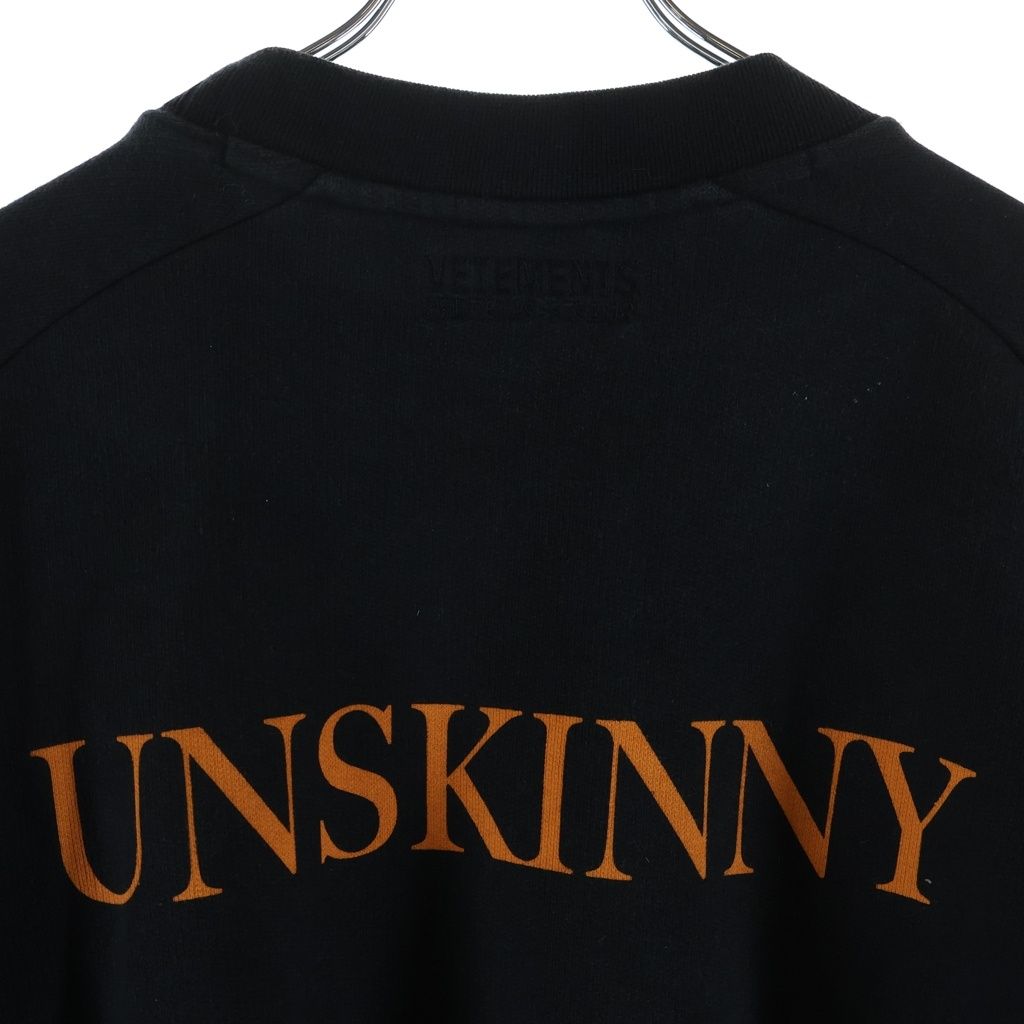VETEMENTS (ヴェトモン) 18SS UNSKINNY プリントオーバーサイズ