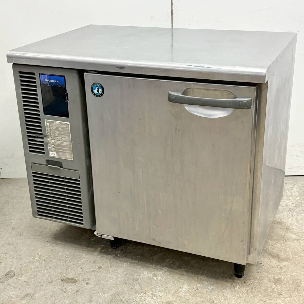 ホシザキ 冷蔵コールドテーブル RT-90MNF W900×D600×H800 台下冷蔵庫 業務用冷蔵庫 100V 中古 厨房