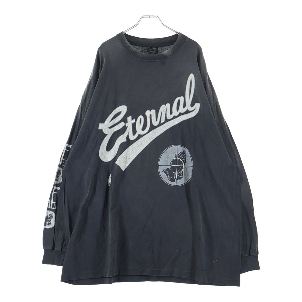 SAINT MICHAEL (セントマイケル) 5SS × FEAR OF GOD SNT OF GOD FG_LS TEE フィアオブゴッド セントオブゴッド 両面プリント クルーネック 長袖Tシャツ カットソー SM-HR8-0000-C02