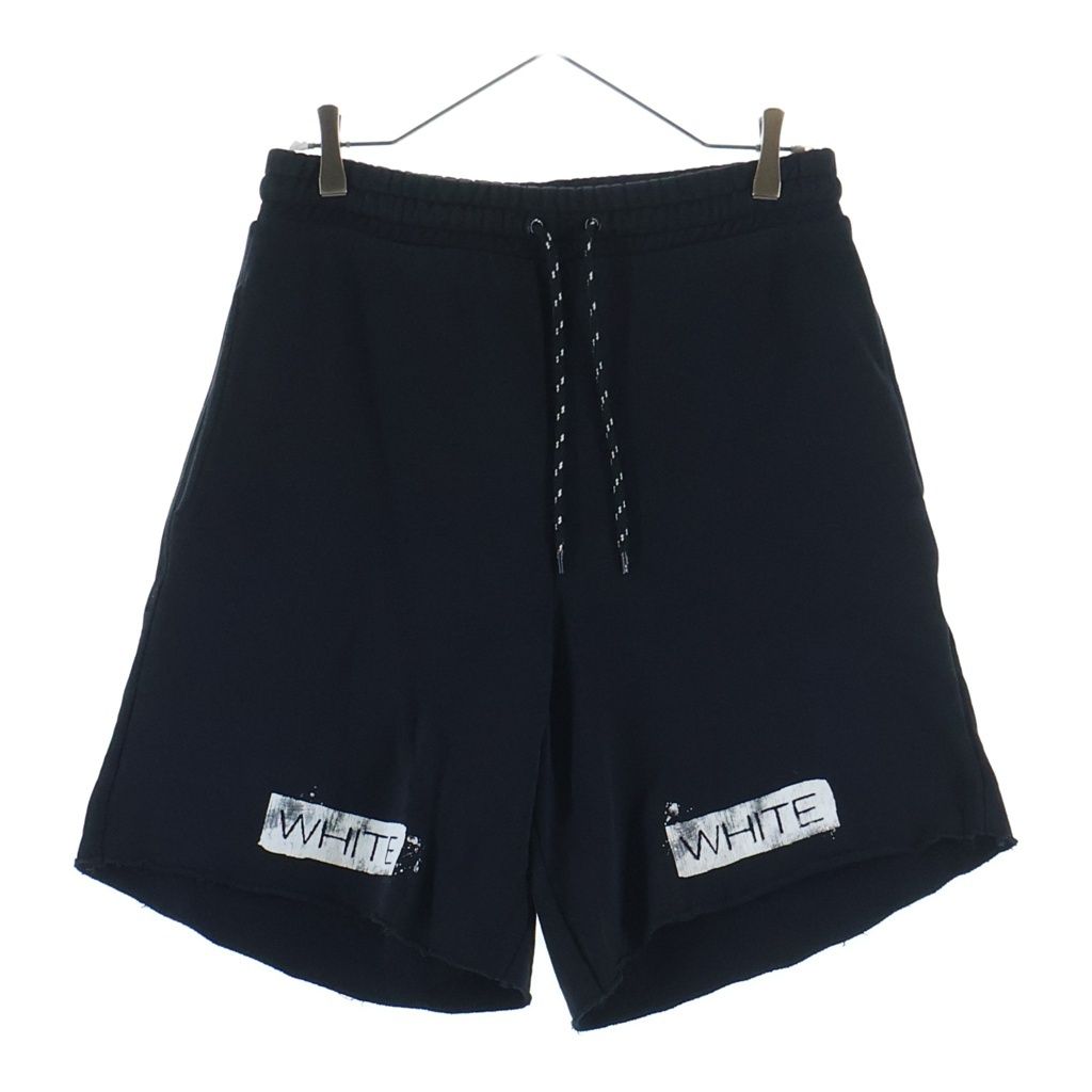 OFF-WHITE (オフホワイト) 15AW Sweat Shorts スウェットハーフパンツ ショーツ ブラック