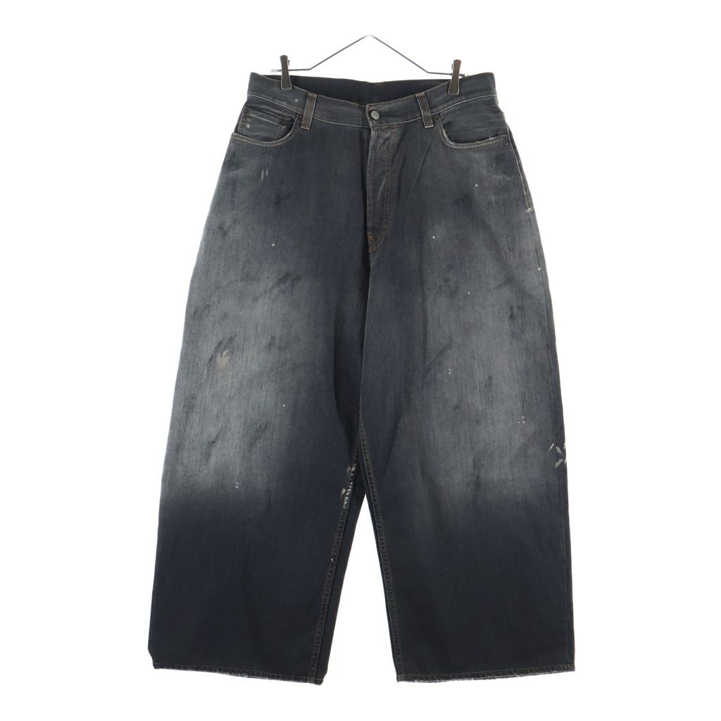 Acne Studios (アクネ ストゥディオズ) Super Buggy Fit Denim Pants スーパーバギーフィットデニムパンツ ブラック B00396
