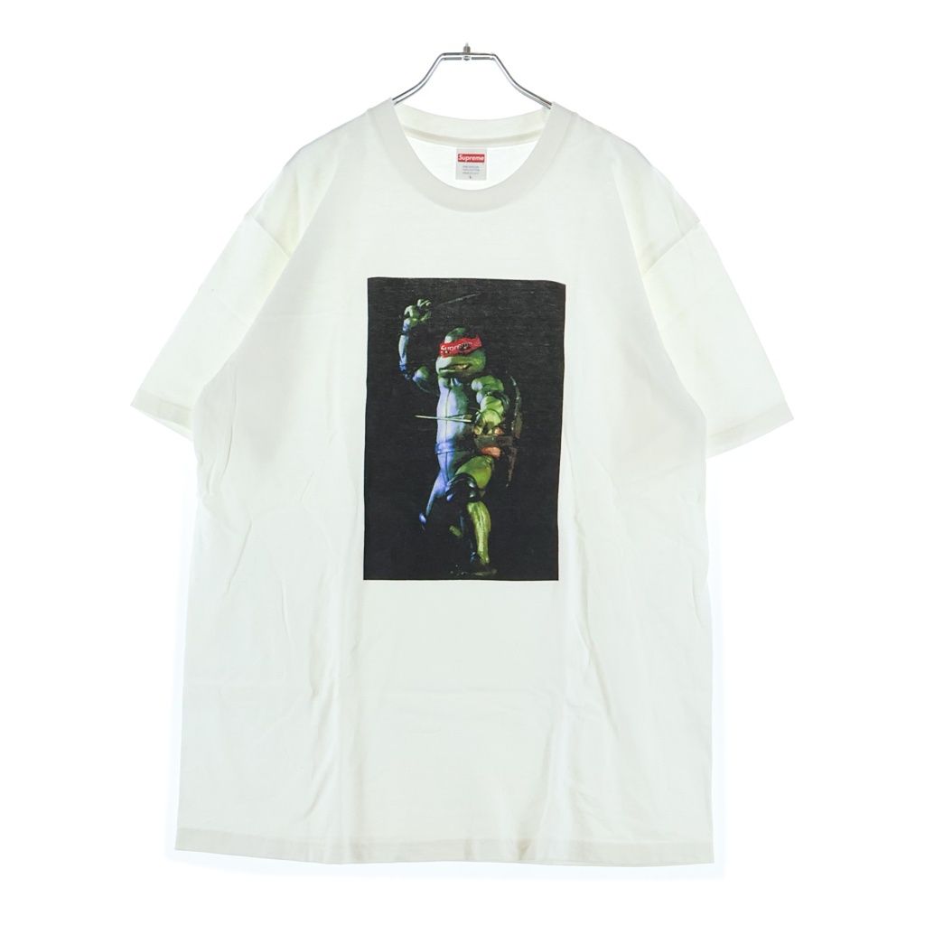 SUPREME (シュプリーム) 21SS Teenage Mutant Ninja Turtles Raphael Tee 半袖 カットソー Tシャツ ホワイト