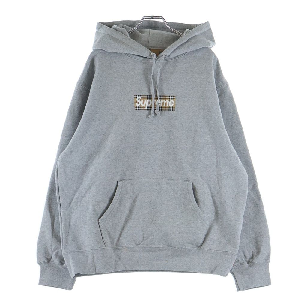 SUPREME (シュプリーム) 22SS×Burberry Box Logo Hooded Sweatshirt