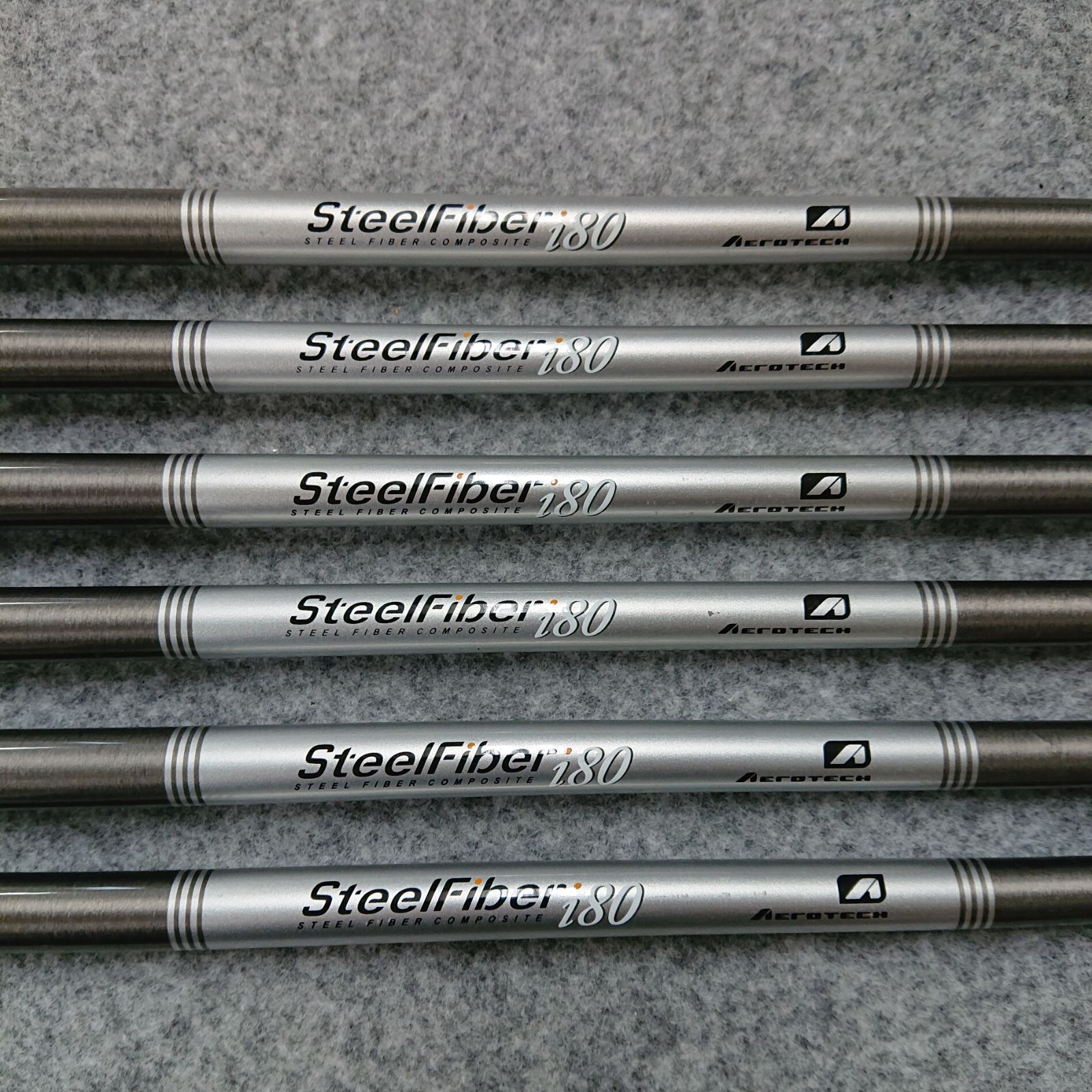 Steel Fiber i80 (S) #5-PW用 6本セット アイアン用シャフト
