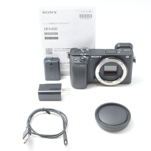ソニー SONY α6400 ボディ ブラック ILCE-6400 B