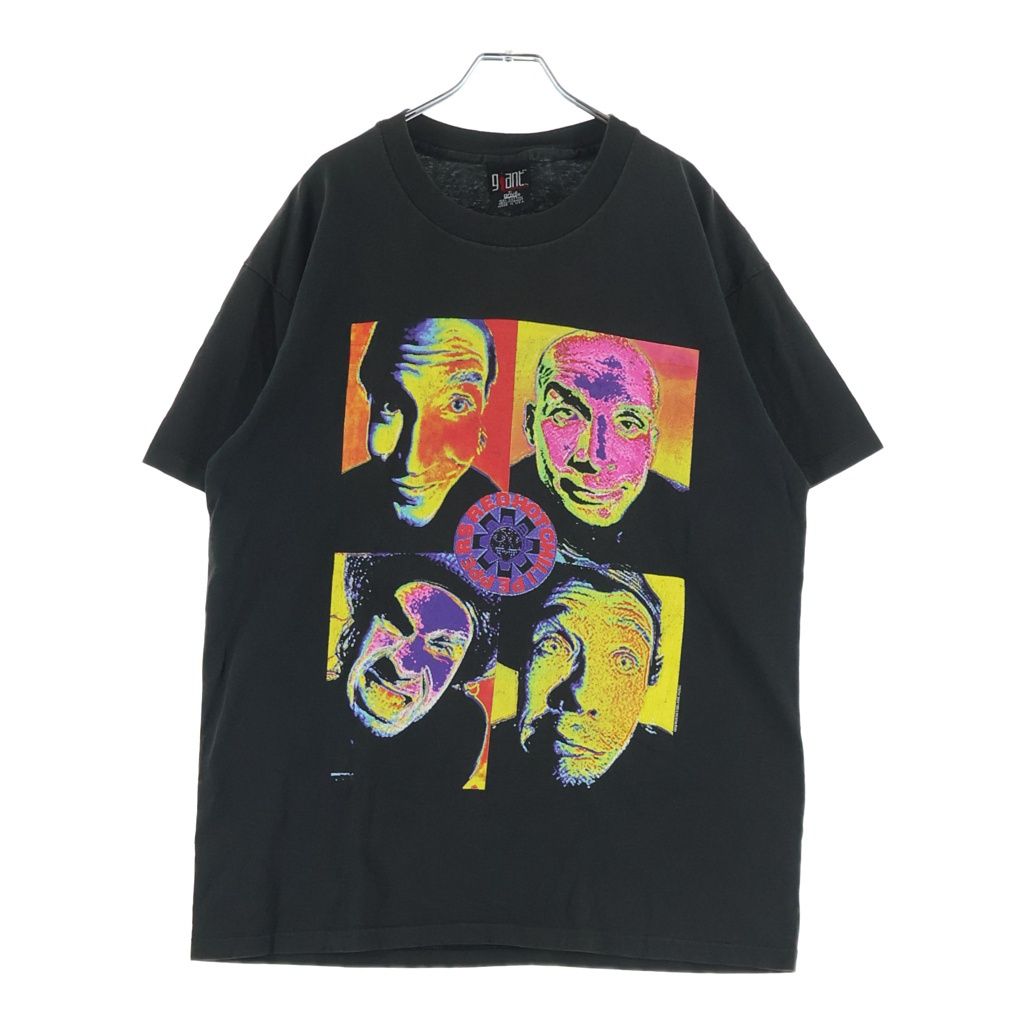 VINTAGE (ヴィンテージ) 90S VINTAGE RED HOT CHILI PEPPERS 1993 THERMOGRAPHY GIANT BY ANVIL USA製 サーモグラフィー フロントプリント クルーネック 半袖Tシャツ