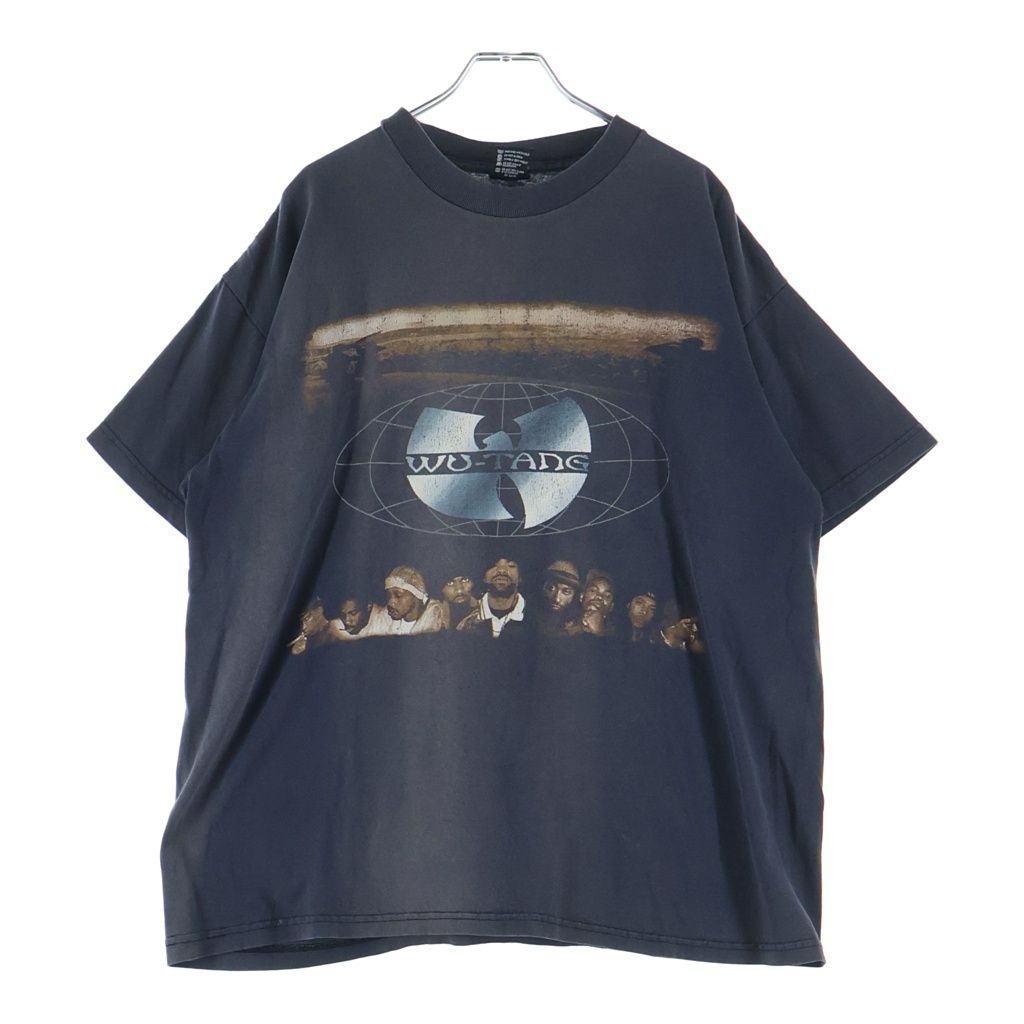 VINTAGE (ヴィンテージ) 90S VINTAGE WU-TANG CLAN WUTANG FOREVER ヴィンテージ ウータンクラン ウータンフォーエバー 両面プリント クルーネック 半袖Tシャツ カットソー ブラック