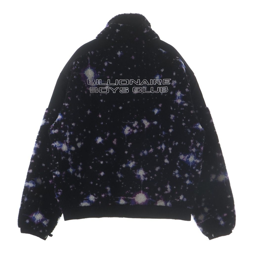 BILLIONAIRE BOYS CLUB (ビリオネアボーイズクラブ) Observatory Jacket ナイロン切替 フリースジャケット ブラック 11,009円