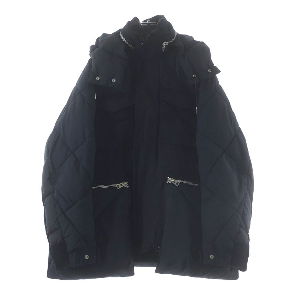 Sacai (サカイ) 21AW マルチポケット パデッドブルゾンジャケット ブラック/ネイビー 21-02644M