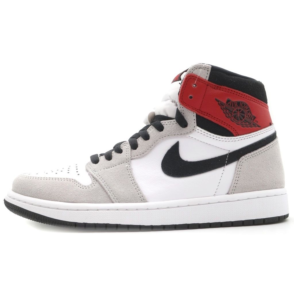 NIKE (ナイキ) AIR JORDAN 1 HIGH OG Light Smoke Grey 555088-126 エアジョーダン1 ハイ ライトスモークグレー ハイカットスニーカーシューズ グレー US9/27cm