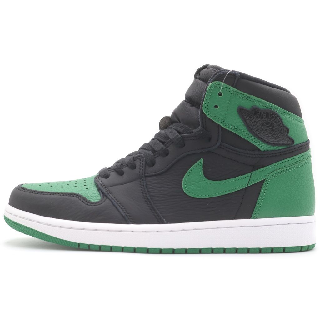 NIKE (ナイキ) AIR JORDAN 1 HIGH OG Pine Green 555088-030 エアジョーダン1 ハイ パイングリーン ハイカットスニーカーシューズ ブラック/グリーン US9.5/27.5cm