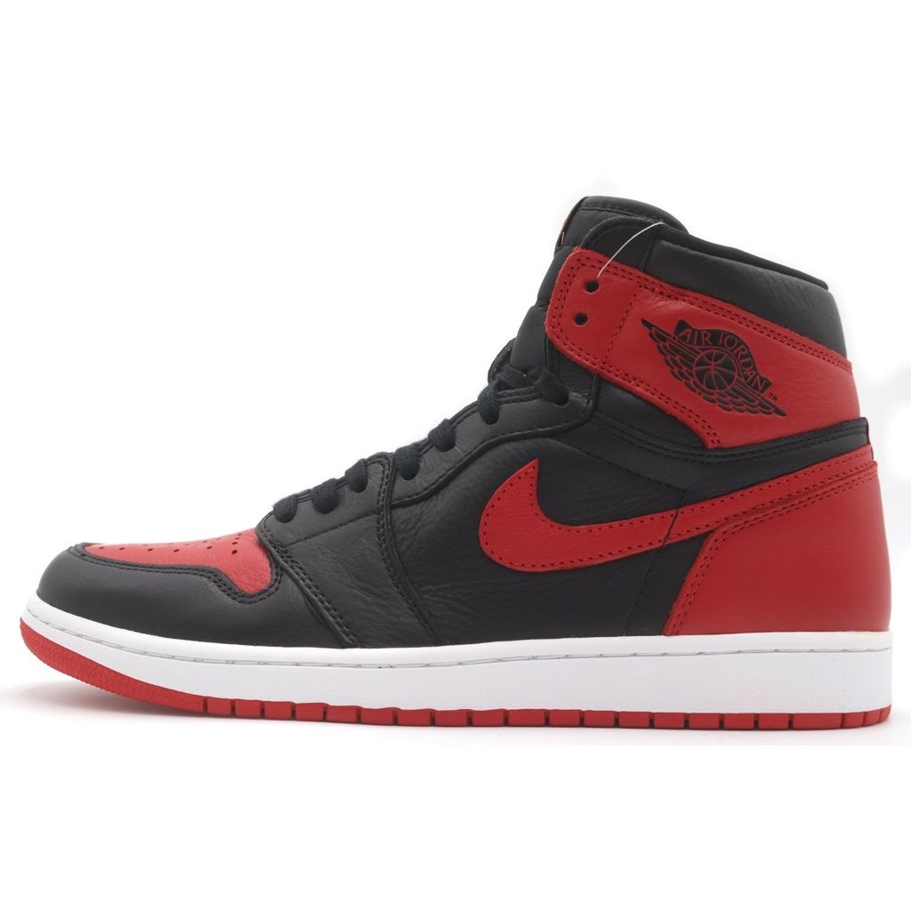 NIKE (ナイキ) AIR JORDAN 1 RETRO HIGH OG NRG HOMAGE TO HOME 861428-061 エアジョーダン1 オマージュトゥホーム ハイカットスニーカー ブラック/レッド US10.5/28.5cm