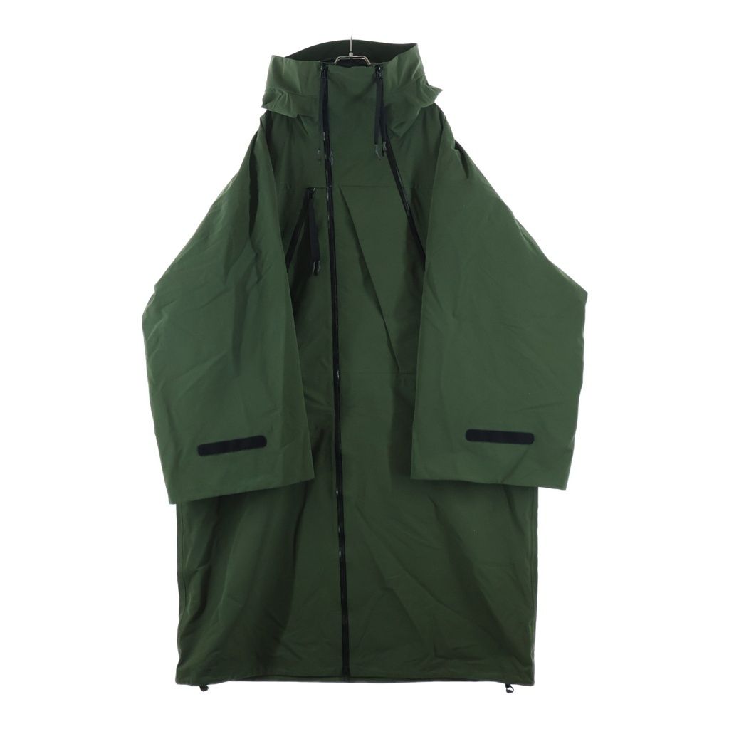 RAINMAKER (レインメーカー) 24AW BREATHABLE WATERPROOF MOUNTAIN COAT ブリーザブル ウォータープルーフ マウンテンロングコート カーキ RM242-001