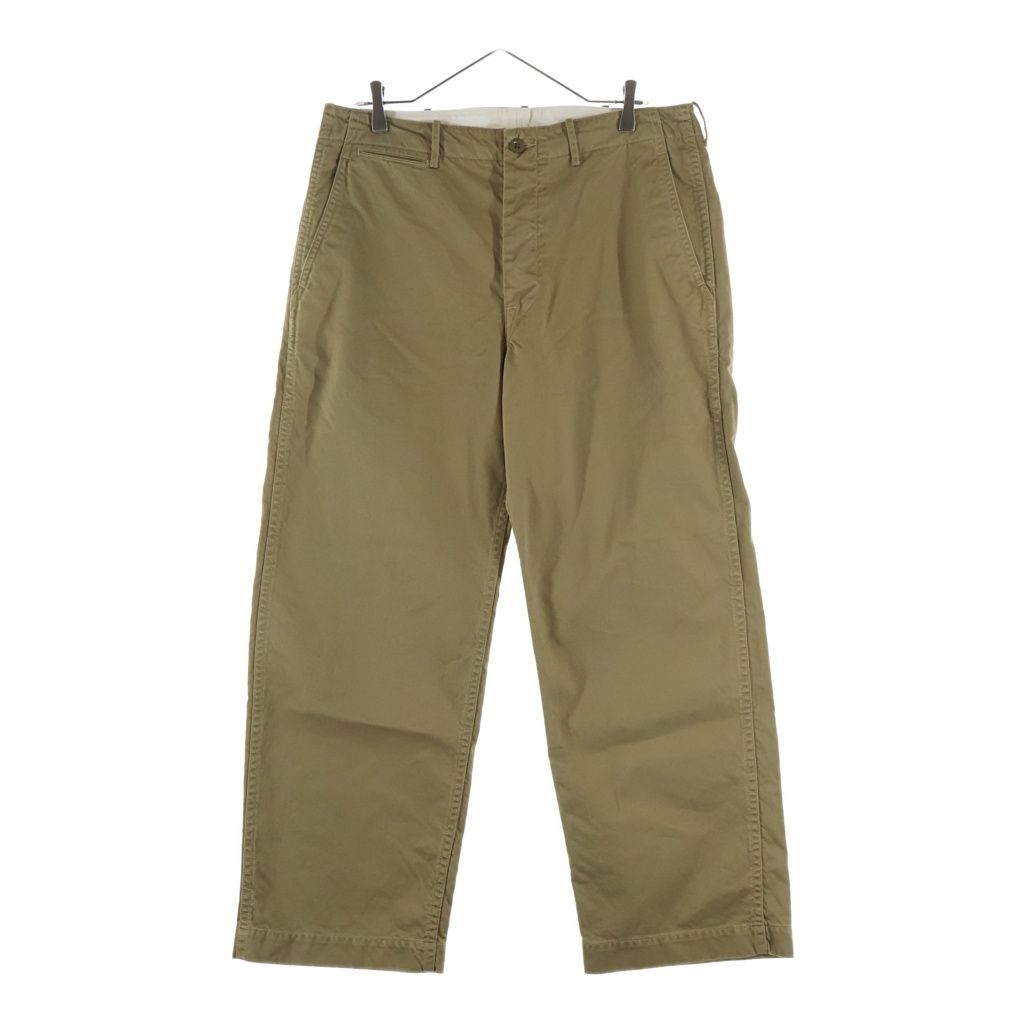 SCYE BASICS (サイベーシックス) San Joaquin Cotton Chino Military Trousers サンホアキン コットン チノ ミリタリー トラウザーズ カーキ