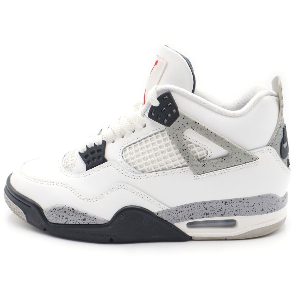 NIKE (ナイキ) AIR JORDAN 4 RETRO FV5029-100 エアージョーダン4 レトロ ハイカットスニーカー ホワイト US8.5/26.5cm