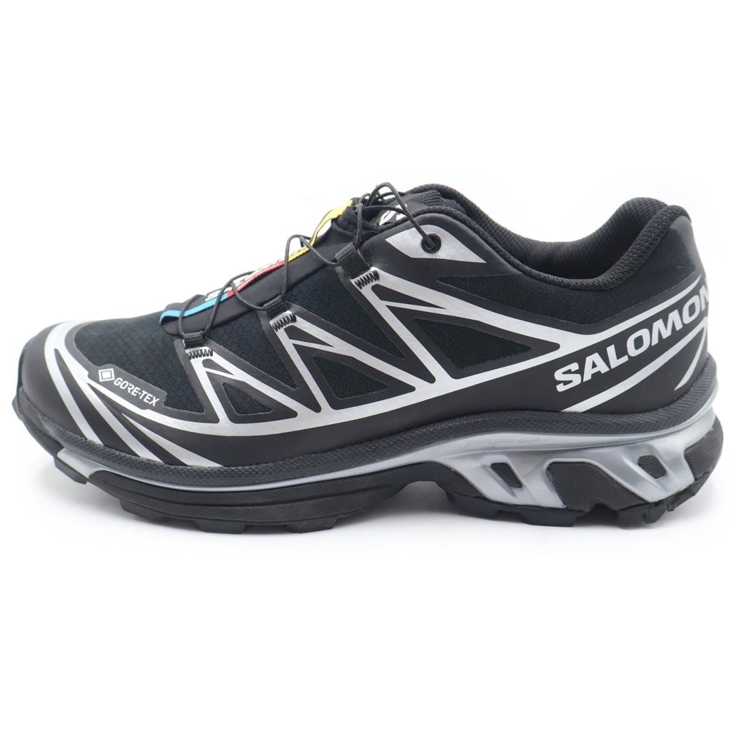 SALOMON (サロモン) XT-6 GTX GORE-TEX ゴアテックス ローカットスニーカー ブラック US9/27cm 474506