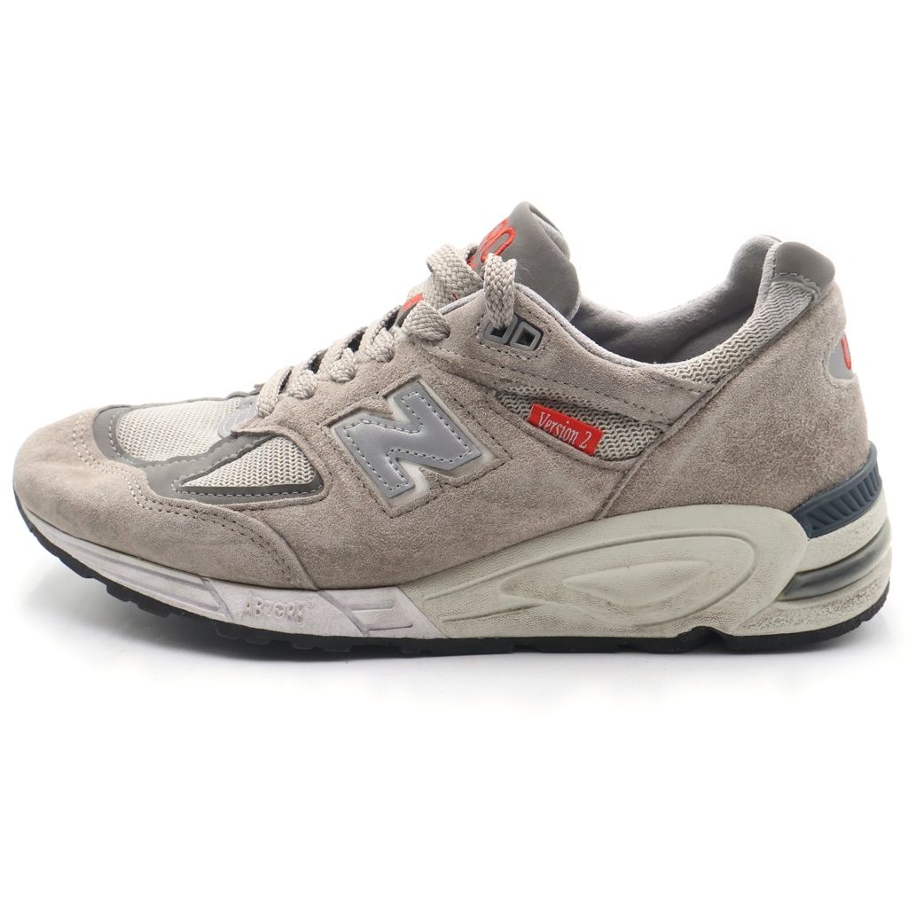 New Balance (ニューバランス) M990VS2 990V2 ローカットスニーカー グレー US8.5/26.5cm