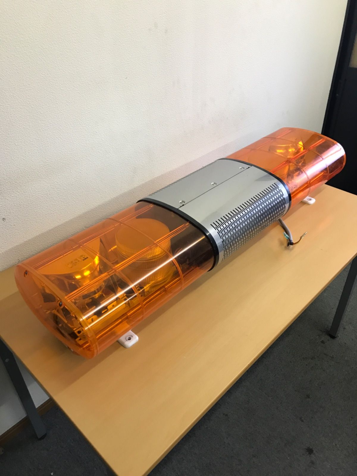 散光式警光燈 パトライト 回転灯 60W FLP-113CYS-M 中古 現状販売 