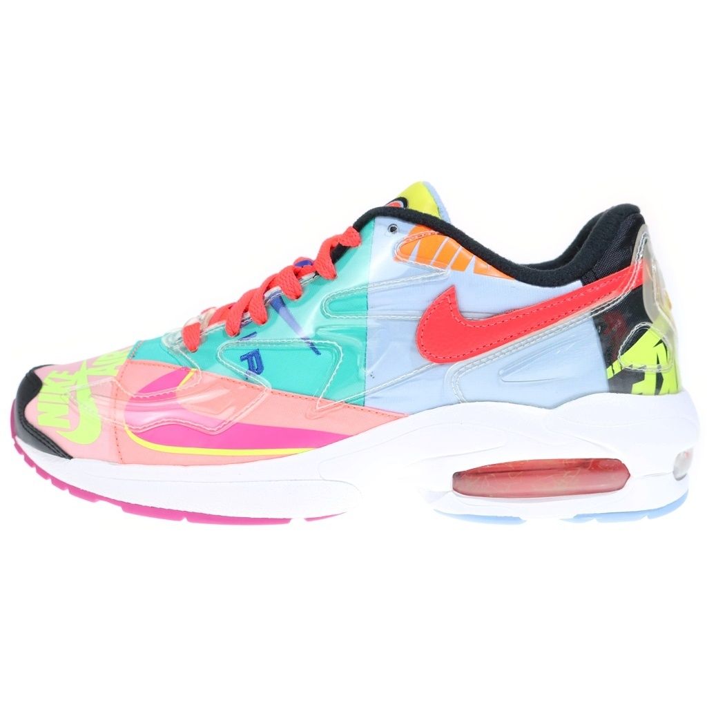 NIKE (ナイキ) ×ATMOS AIR MAX 2 LIGHT QS BV7406-001 アトモス エアマックス2 ライト ローカットスニーカー シューズ マルチカラー US9/27cm
