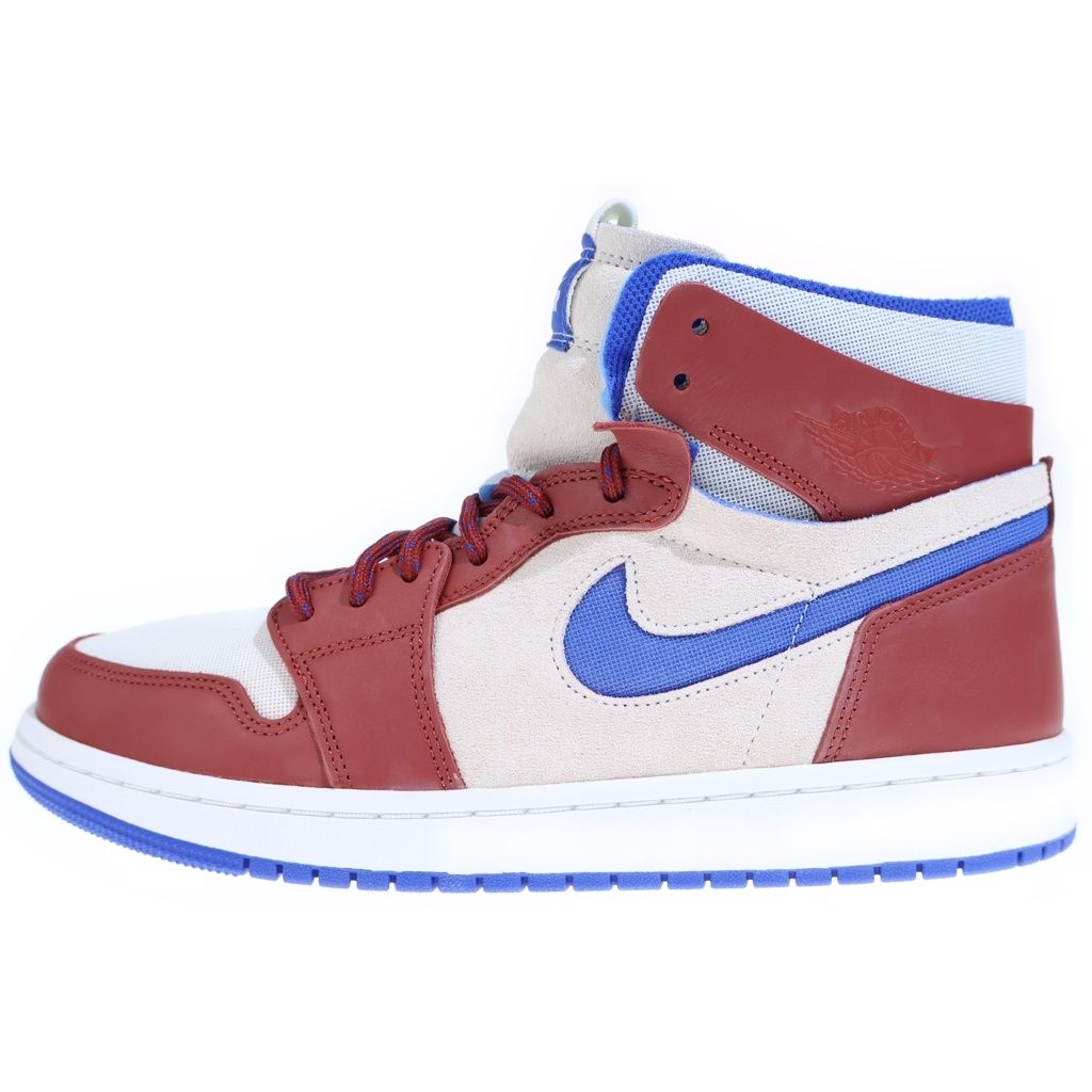 NIKE (ナイキ) WMNS AIR JORDAN 1 ZOOM AIR CRFT CT0979-104 ウィメンズ エアジョーダン1 ズームクラフト ハイカットスニーカー ホワイト/ブラウン US W10/27cm