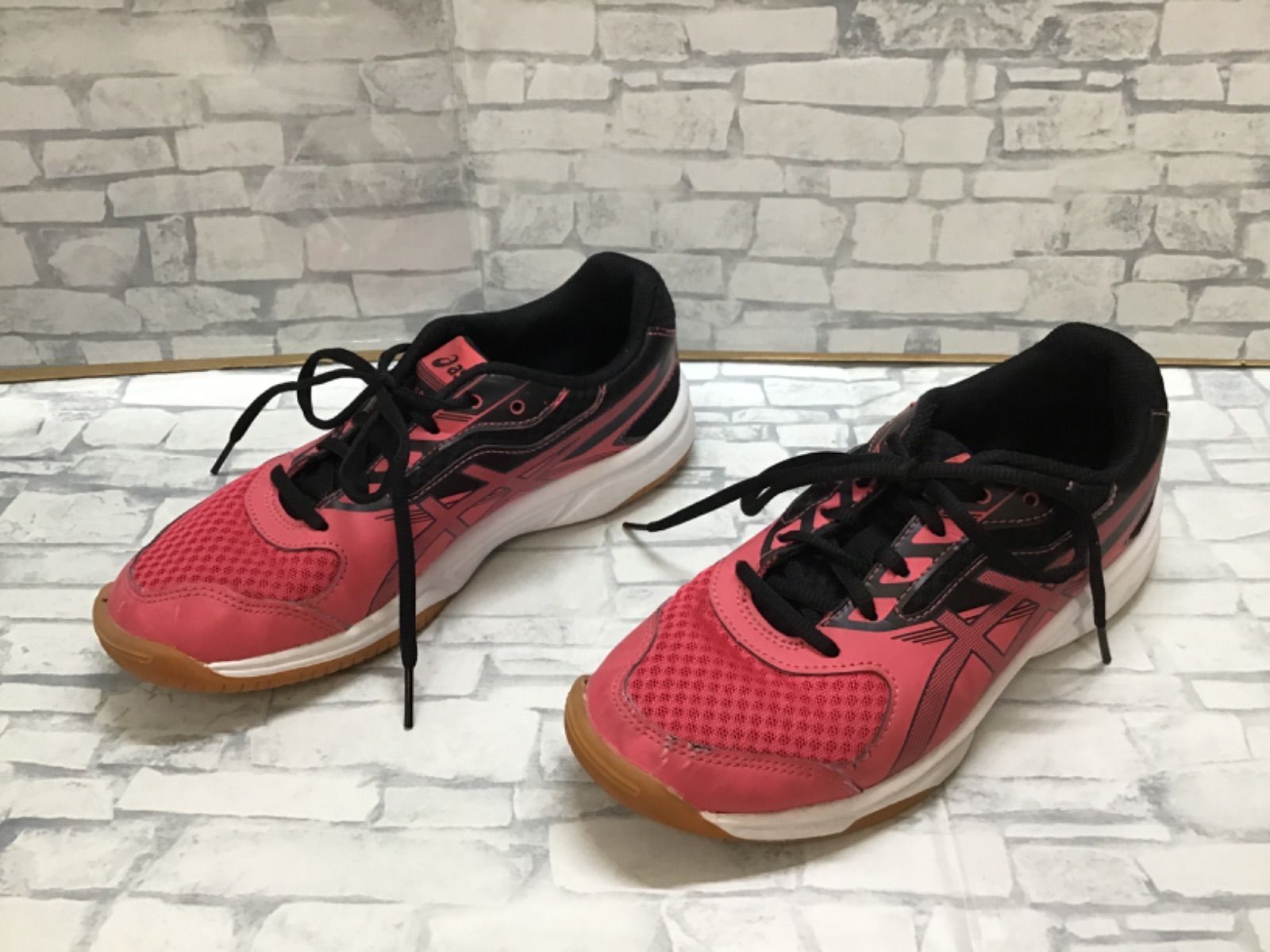 A【A-17】アシックス UPCOURT サイズ23.0cm バレーボールシューズ