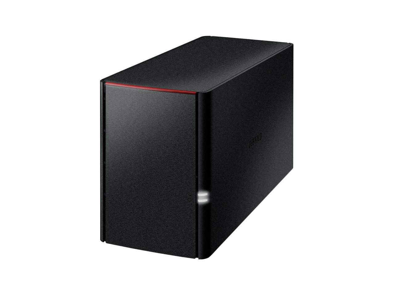 バッファロー BUFFALO NAS スマホ/タブレット/PC対応 ネットワークHDD 6TB LS220D0602G 【データを守るRAID1対応モデル】 [単品] [6TB(3TBx2)]