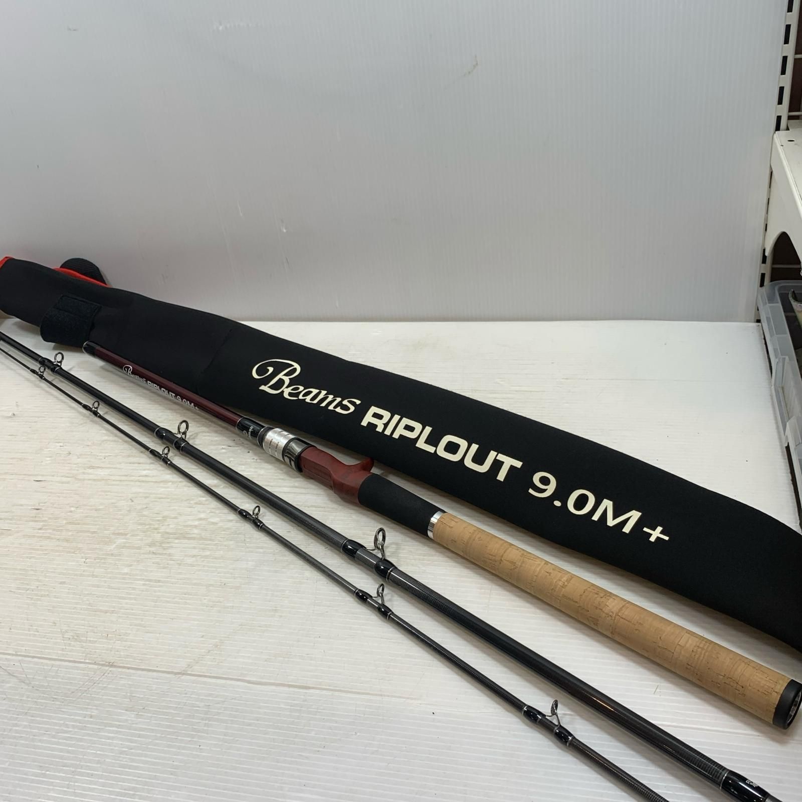FISHERMAN ルアーロッド 美品 リプラウト 9.0M+