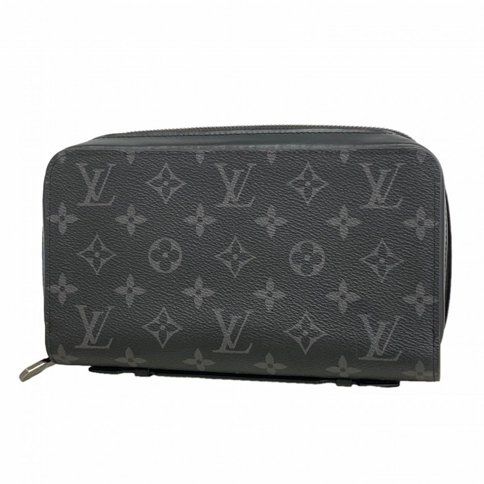 ルイ・ヴィトン(Louis Vuitton) ルイ・ヴィトン 長財布 モノグラム・エクリプス ジッピーXL M61698 ブラックメンズ