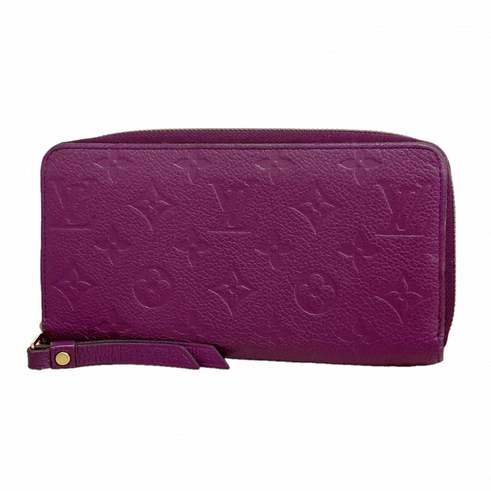 ルイ・ヴィトン(Louis Vuitton) ルイ・ヴィトン 長財布 モノグラム・アンプラント ジッピーウォレット M60549 オロールレディース