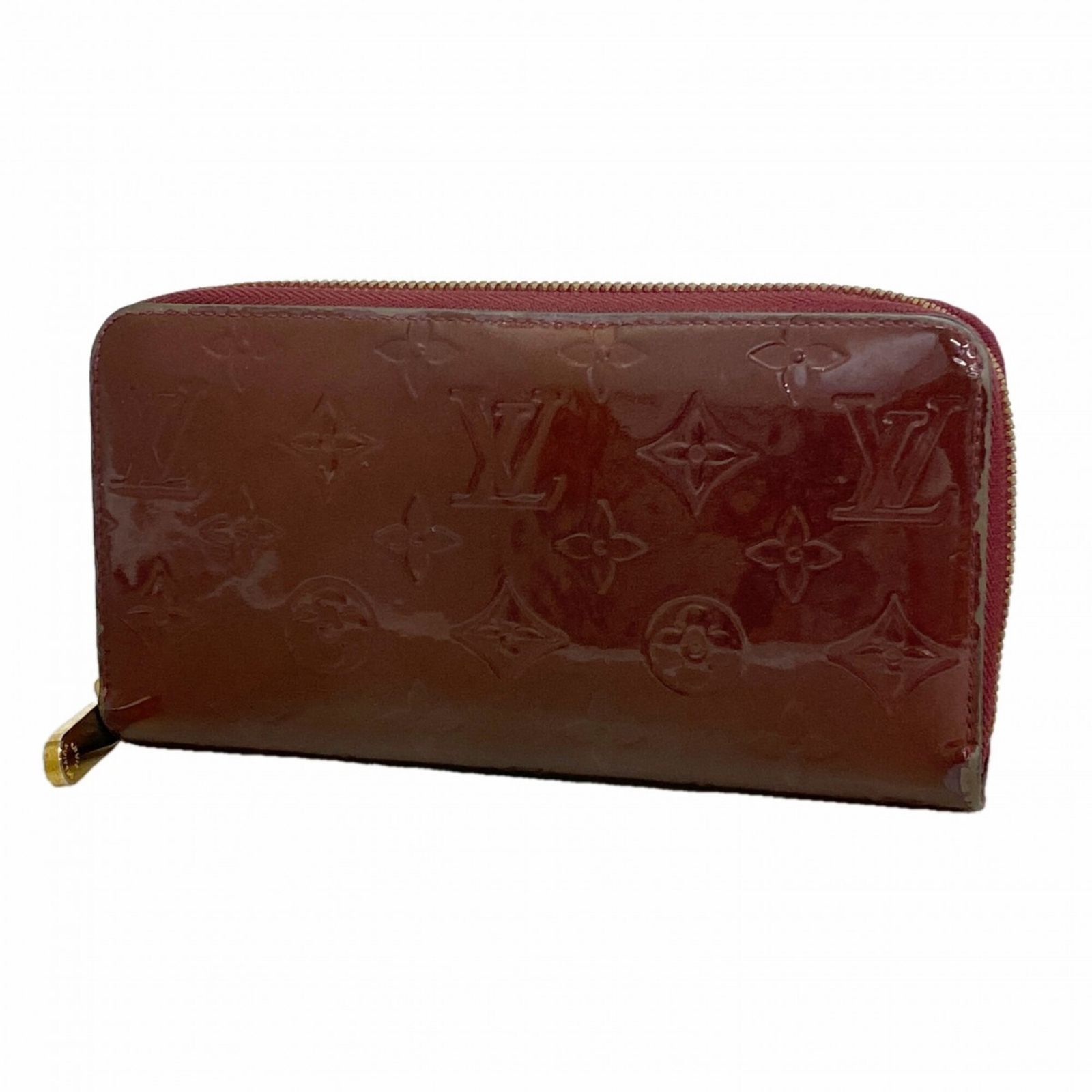 ルイ・ヴィトン(Louis Vuitton) ルイ・ヴィトン 長財布 ヴェルニ ジッピーウォレット M91536 ルージュフォーヴィストレディース