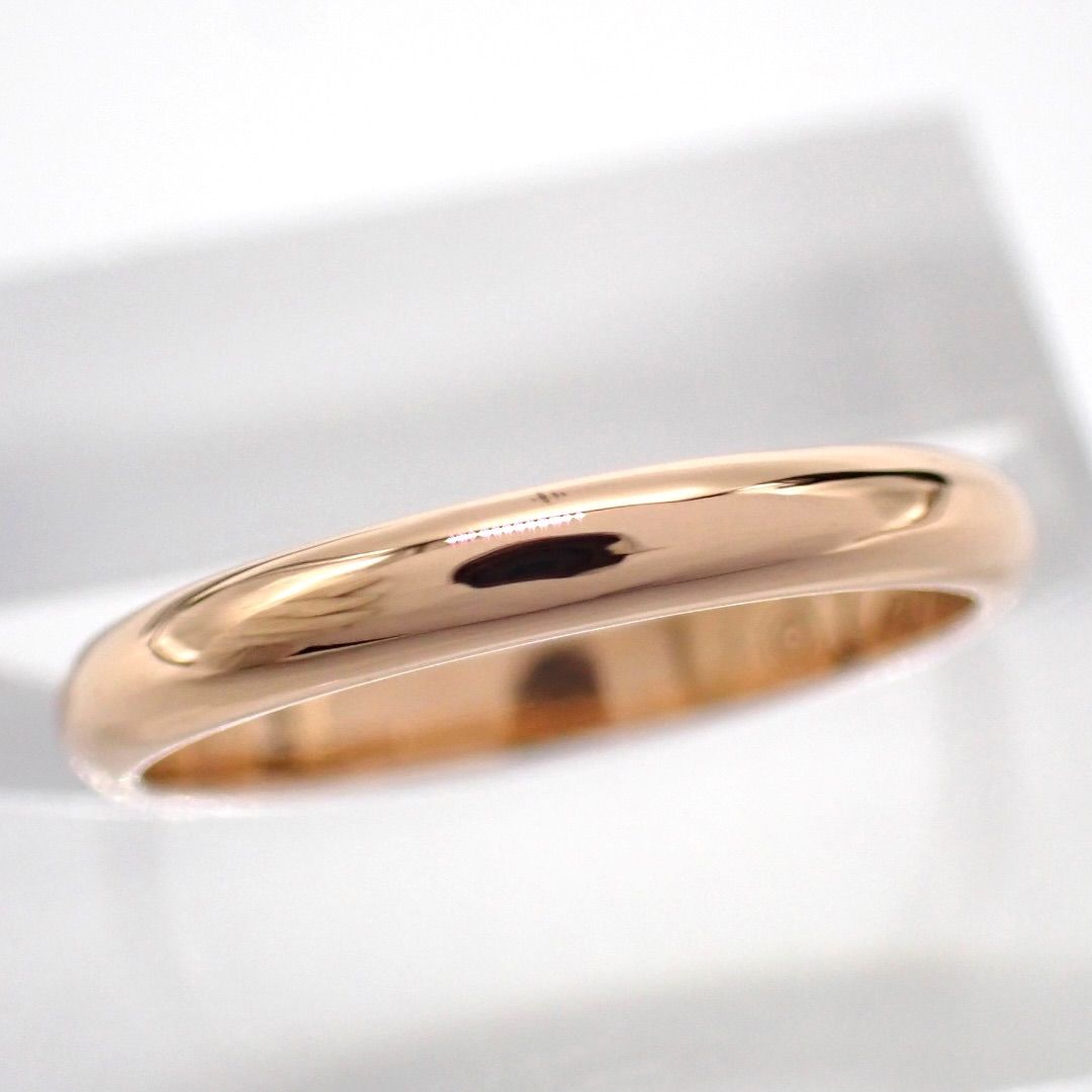 新品仕上げ済 Cartier カルティエ 48 ウェディング リング 750 K18 RG