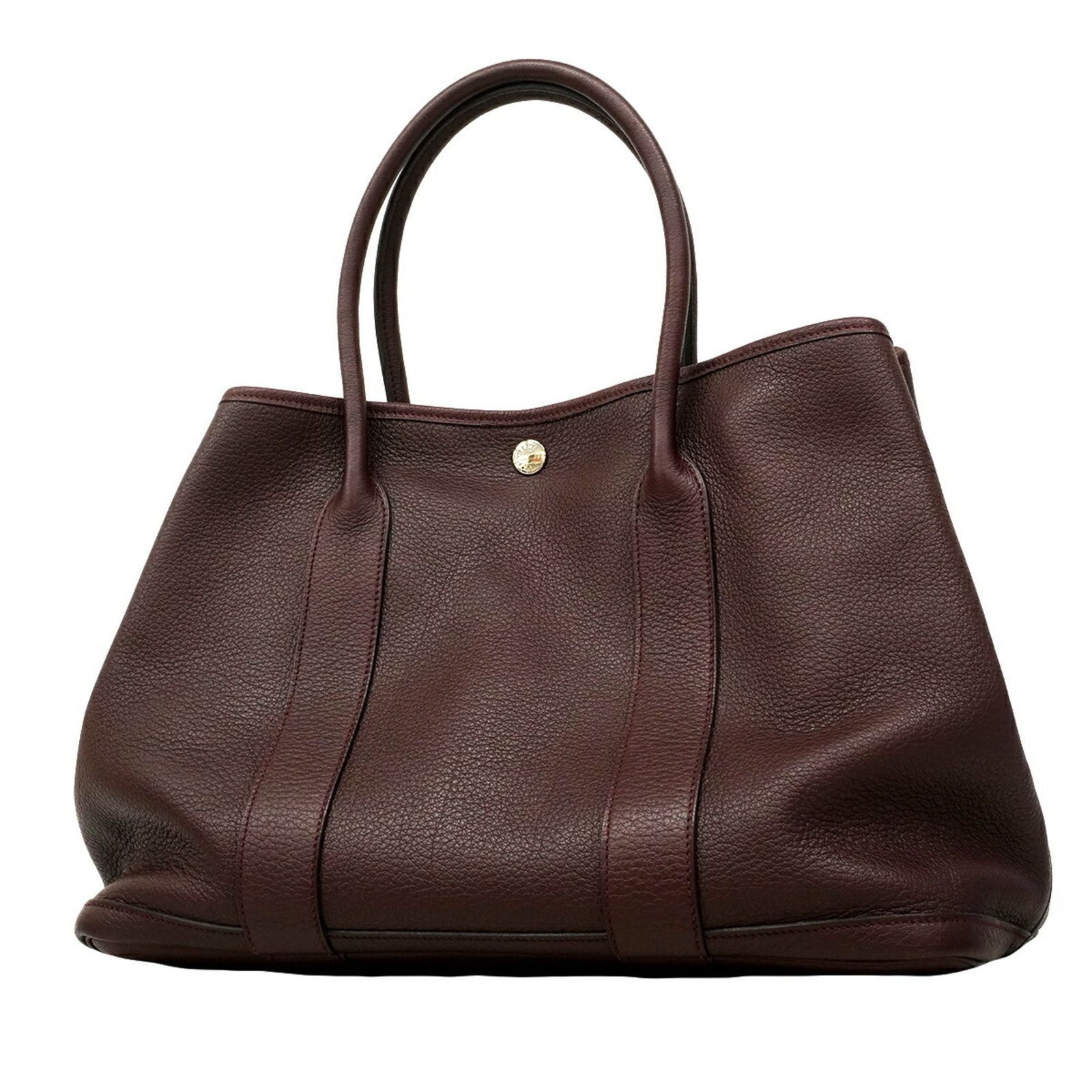 エルメス(Hermes) エルメス トートバッグ ガーデンPM ネゴンダ ボルドー □L刻印レディース