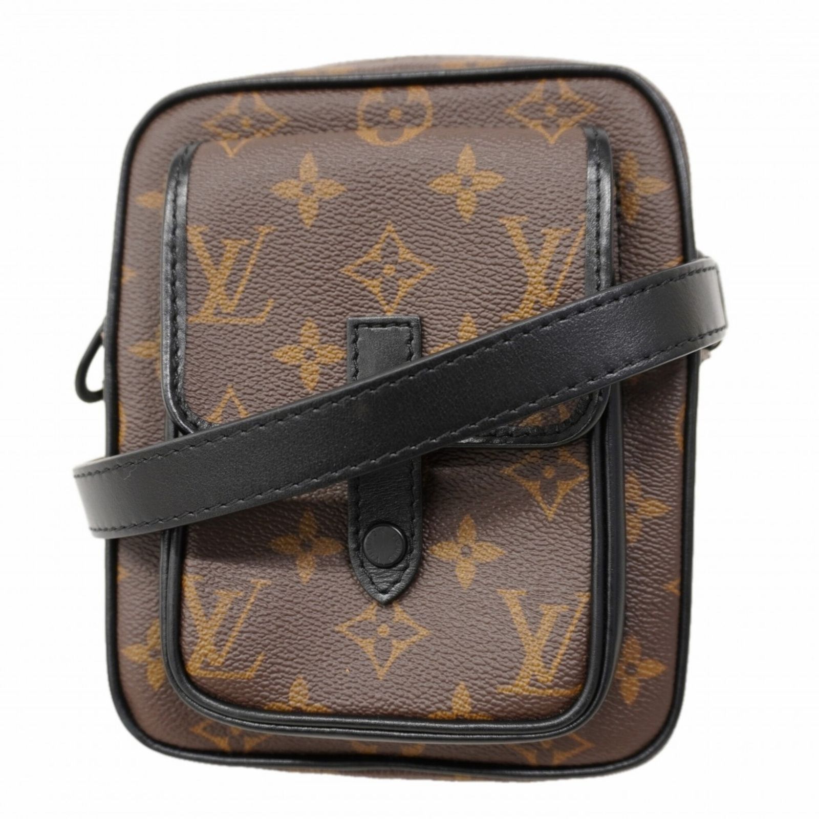 ルイ・ヴィトン(Louis Vuitton) ルイ・ヴィトン ショルダーバッグ モノグラム・マカサー クリストファーウエアラブルウォレット M69404 ブラウンメンズ