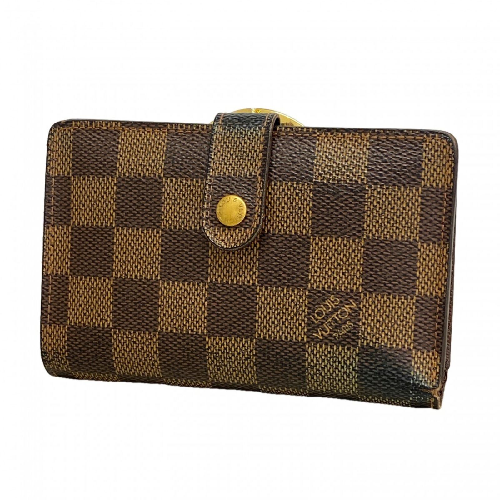 ルイ・ヴィトン(Louis Vuitton) ルイ・ヴィトン 財布 ダミエ ポルトモネビエヴィエノワ N61664 エベヌレディース