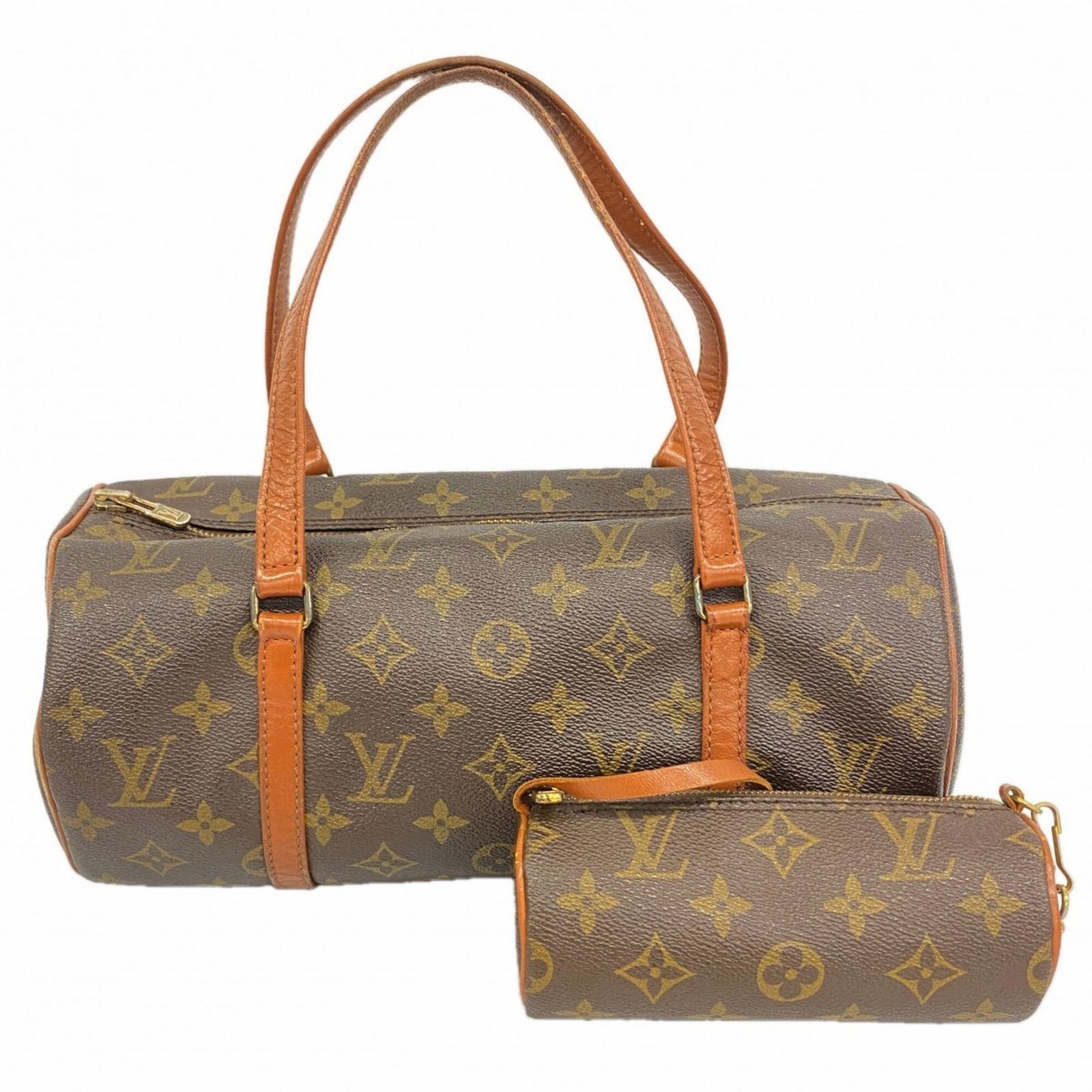 ルイ・ヴィトン(Louis Vuitton) ルイ・ヴィトン ハンドバッグ モノグラム パピヨン30 M51385 ブラウンレディース