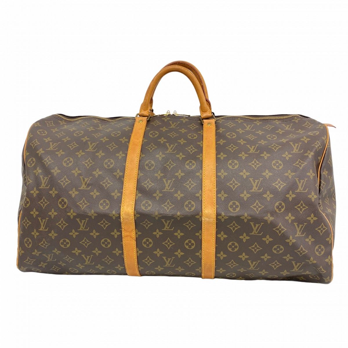 【6fa1036】ルイヴィトン ボストンバッグ モノグラム キーポル60 M41422 ブラウン【中古】メンズ レディース ユニセックス