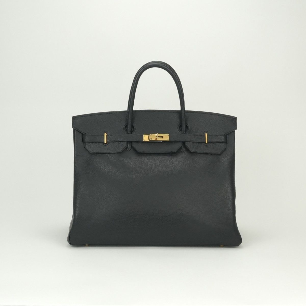 エルメス HERMES バーキン40 バーキン 40 バッグ トートバッグ アルデンヌ ノワール Noir ブラック Black 黒 ゴールド金具 ハンドバッグ