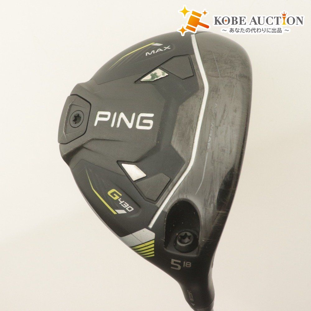 超美品】 PING ピン G430 MAX FW #5/18度 ALTA JCB SR 純正シャフト