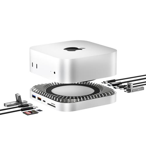 Mac Mini M4 対応ハブ RayCue USB-Cハブ 10-in-1 -NVMe SSD拡張機能搭載 HDMI 4K 60Hz USB-Cデータポート Micro/SDカードスロット USB-A(10/5Gbps) ヘッドホンジャッ 6fdfb653