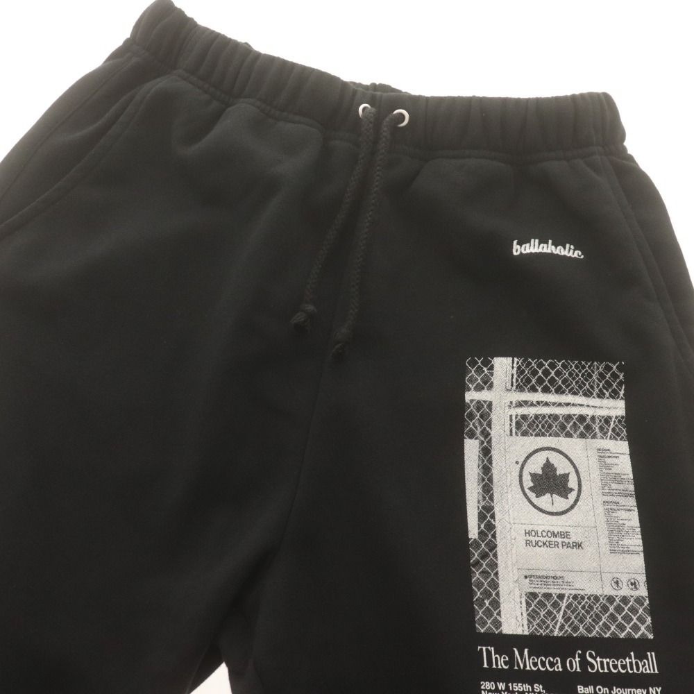 Small Logo Sweat Pants (black) – ballaholicオンラインショップ