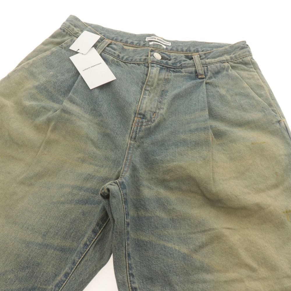 □ uniform experiment デニムパンツ ボトムス FADE DENIM BOLD-FIT
