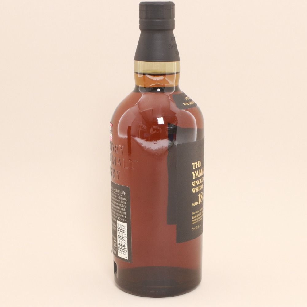 □ 酒 SUNTORY サントリー ウイスキー 山崎 18年 シングルモルト 700ml 