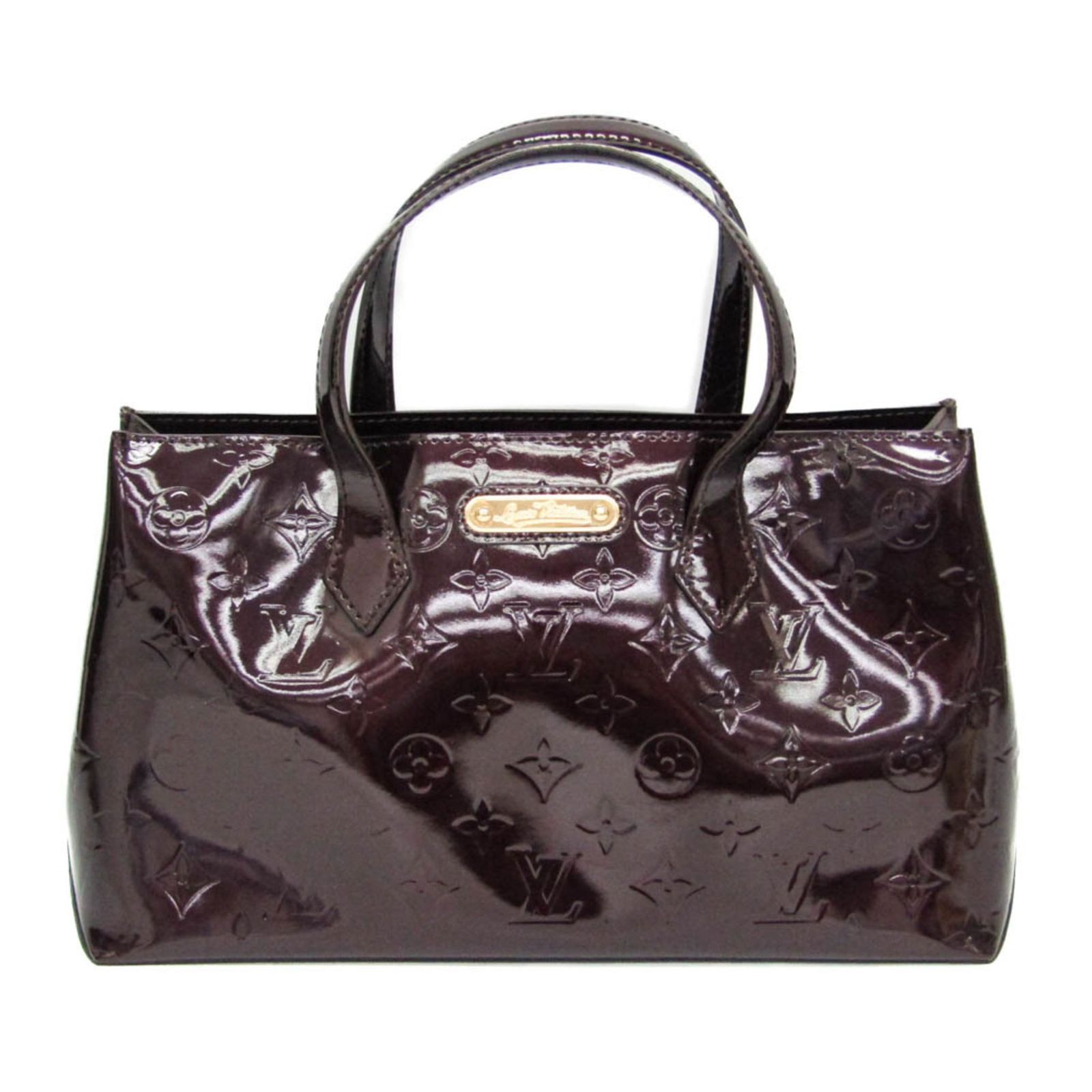 ルイ・ヴィトン(Louis Vuitton) モノグラムヴェルニ ウィルシャーPM M93641 レディース ハンドバッグ アマラント