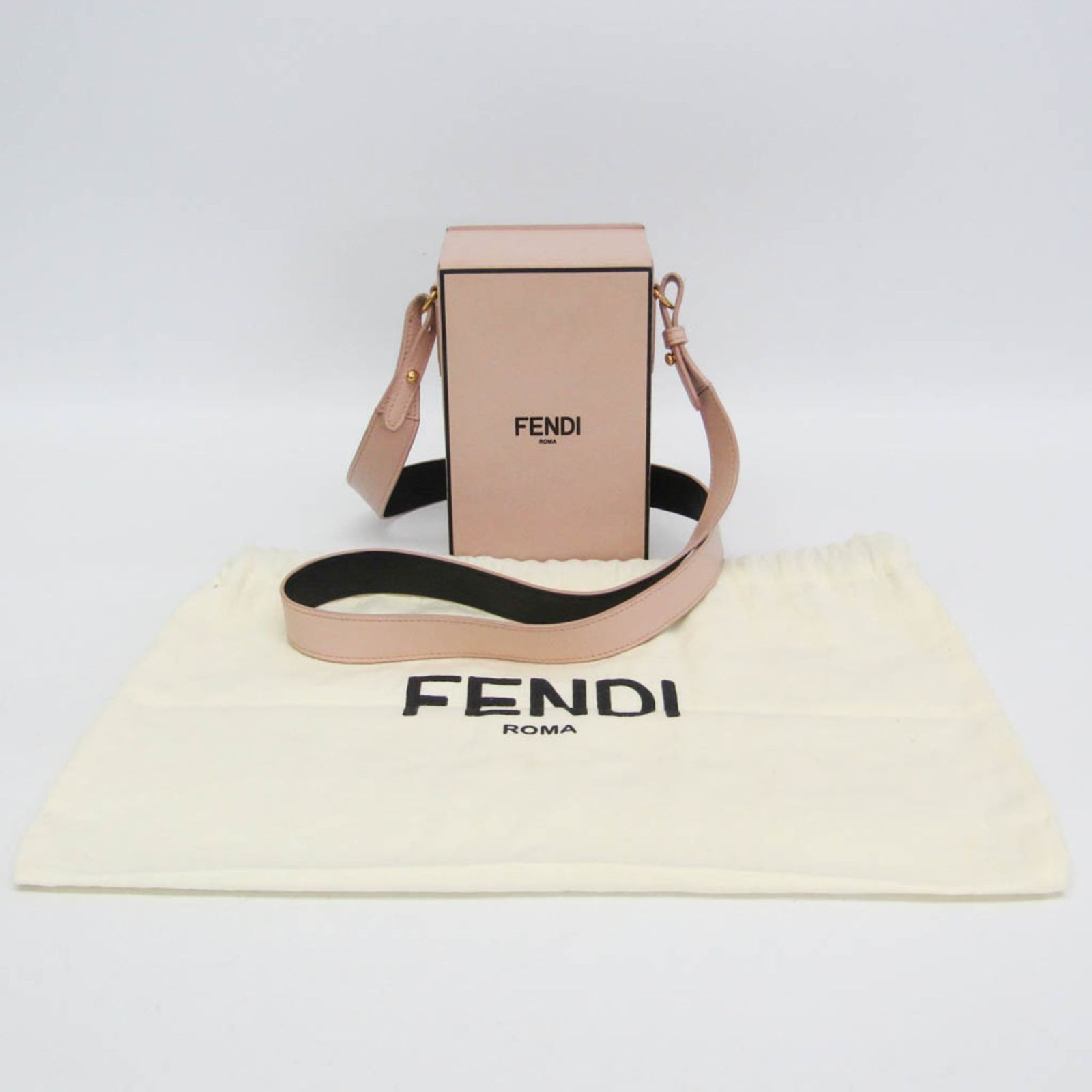 フェンディ(Fendi) ボックス 8BT339 レディース レザー ショルダー 