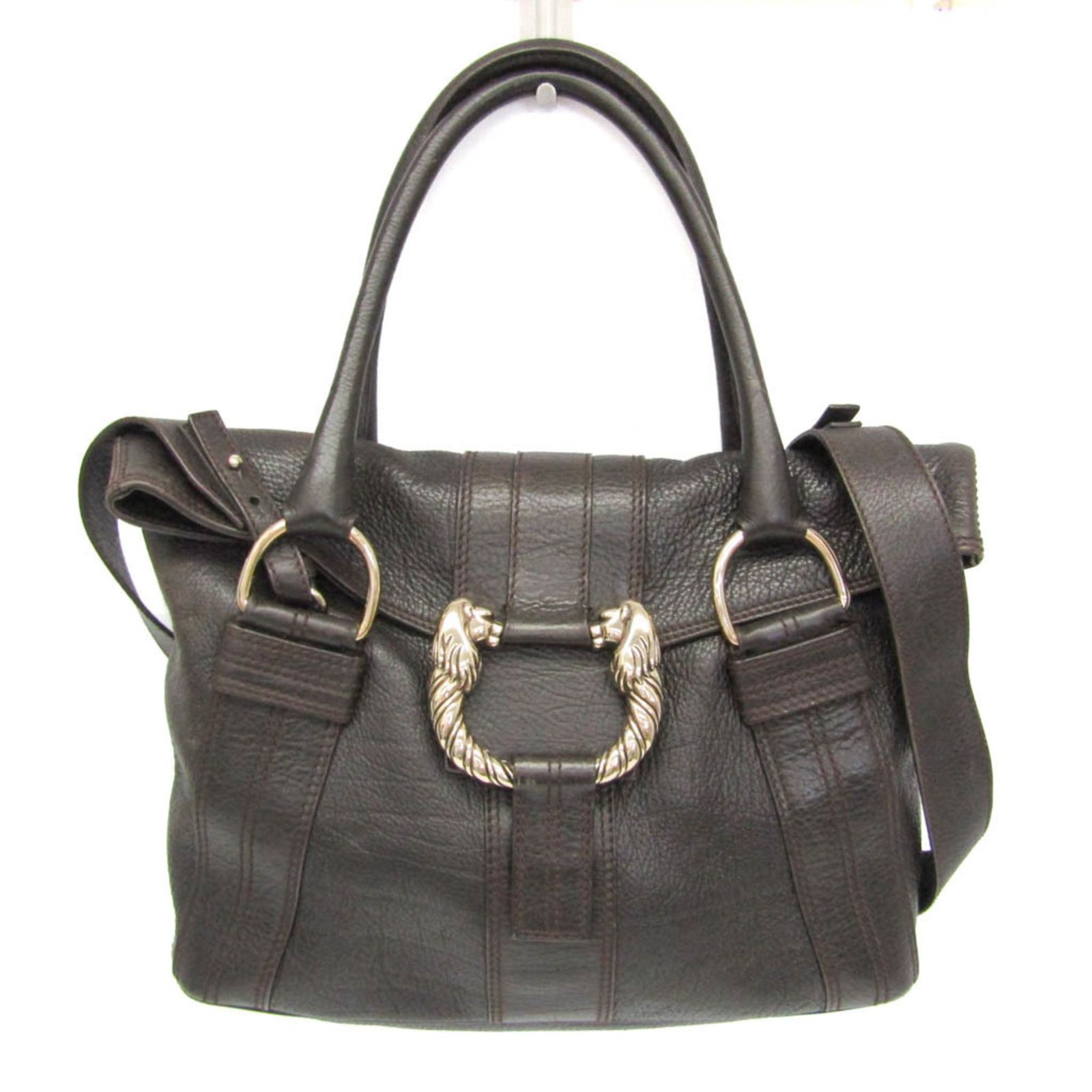 ブルガリ(Bvlgari) レオーニ 31160 レディース レザー ハンドバッグ 