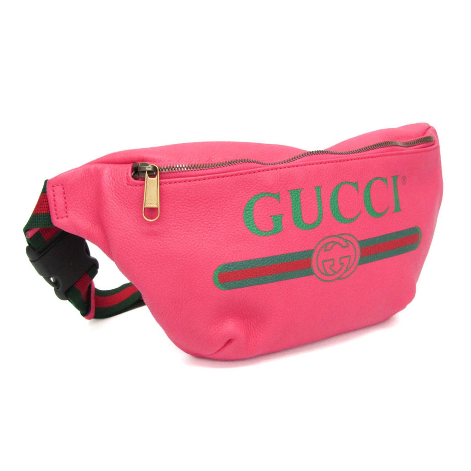 グッチ(Gucci) ロゴプリント 493869 メンズ,レディース レザー