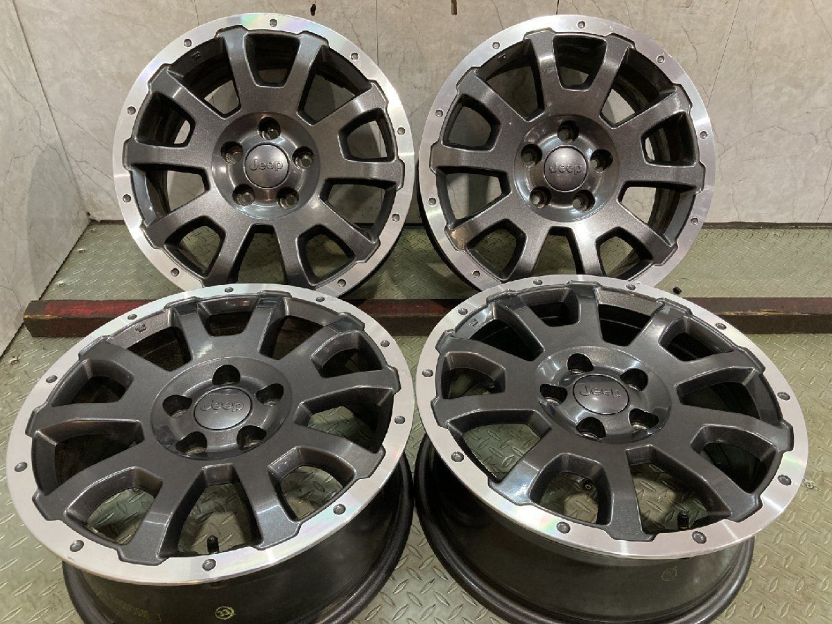 Jeep レネゲード/コンパス 純正ホイール 16インチ 4本 6.5J5HPCD110+35　(MHA864)